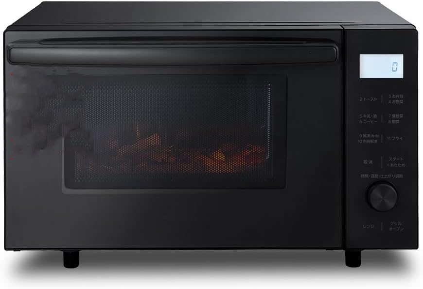 Amazon | オーブンレンジ 18L フラットテーブル ヘルツフリー 全国対応